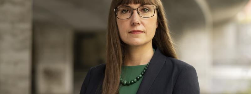Johanna Bjurskog, bostadspolitisk expert på Riksbyggen. Foto: Evelina Carborn