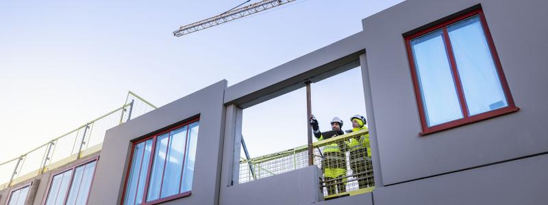 Sweden Green Building Council anger hållbarhetsvärden för hela byggnaden i sina certifieringar, men inga direkta riktlinjer för materialval. Foto: SGBC