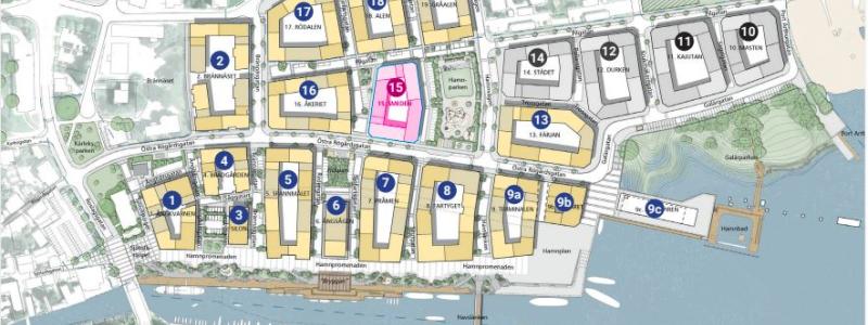 Kv 15 Norrtälje Hamn. Foto: Norrtälje kommun