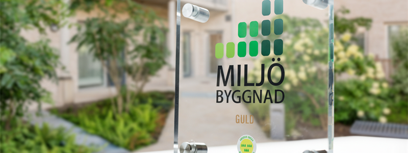 Miljöbyggnad Lagerkransen. Pressbild: Lansa Fastigheter