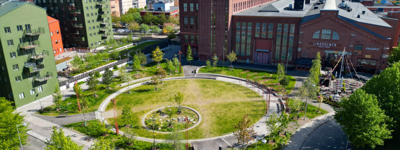 Maskinparken på Lindholmen är en av fyra nominerade till Landmärket. Bild: Älvstranden Utveckling