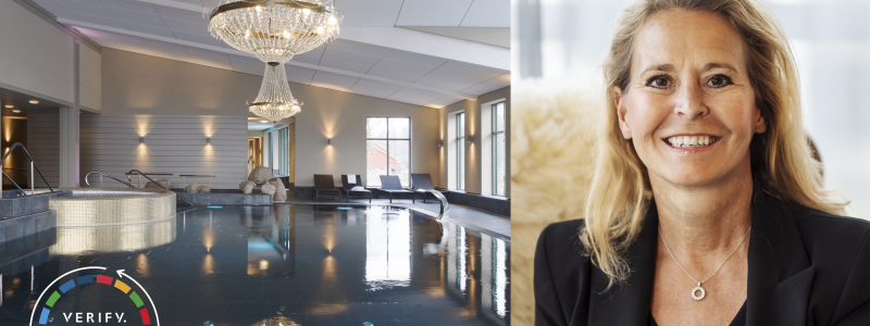 Mia Spendrup, vd på Loka Brunn Hotell & Spa