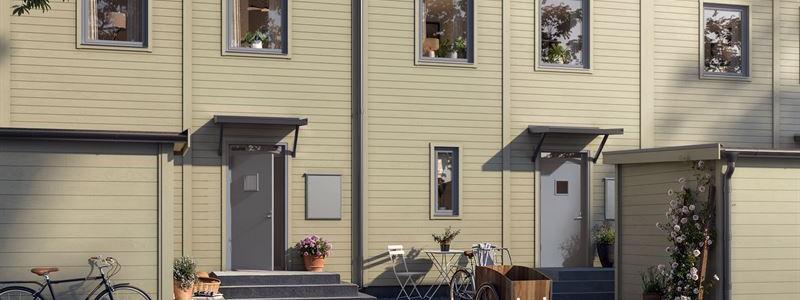 Exteriör gatvy. Pressbild: Lynea