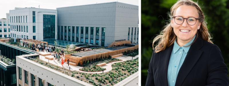 Elsa Hagdahl, hållbarhetschef på Wihlborgs. Foto: Wihlborgs