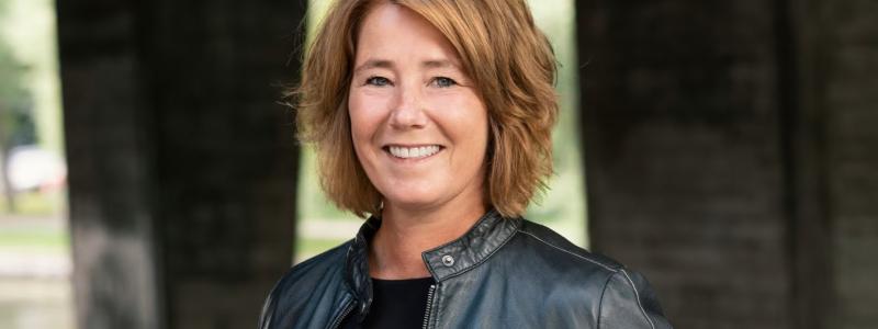 Johanna Frelin, vd på Riksbyggen. Foto: Riksbyggen