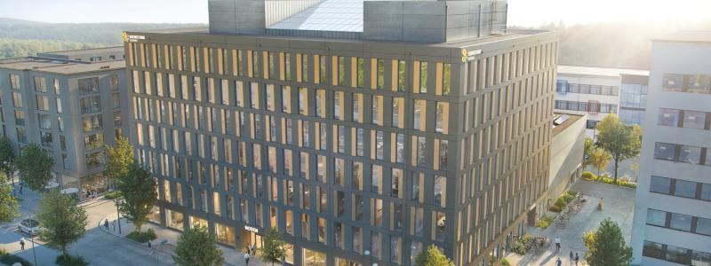 Science Park Skövde. Noden, LINK Arkitektur. Upphovsrätt: Visulent