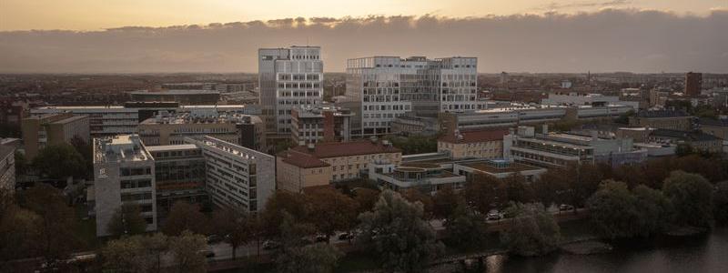 Nya sjukhusområdet i Malmö. Fotograf: Henrik Rosenqvist