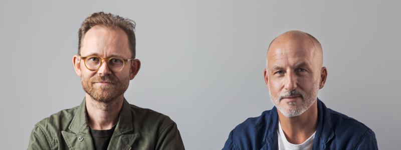 Andreas Lyckefors t.v. och Johan Olsson ägare av Olsson Lyckefors Arkitektur. Foto: Olsson Lyckefors Arkitektur