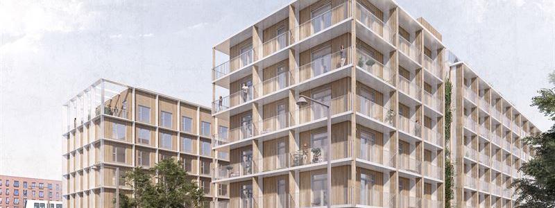 Ørestads Boulevard 31 i Köpenhamn. Pressbild: Skanska