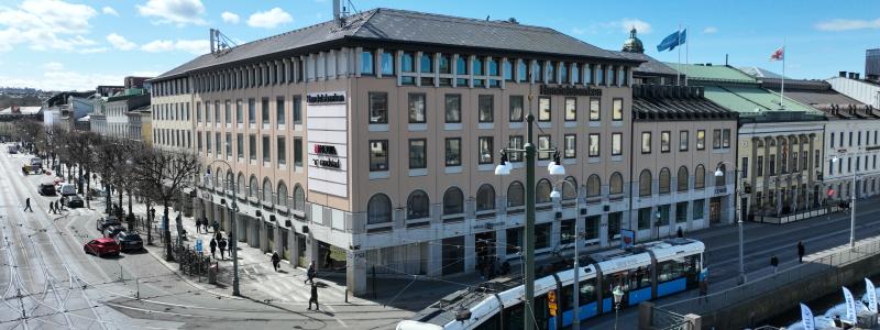 Östra Hamngatan 23-27 i Göteborg. Foto: Wallenstam