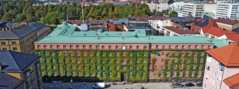 Riksbyggen Brf NEO Davidshall i Malmö finalist till Årets projekt i Guldhemmet. Foto: Riksbyggen