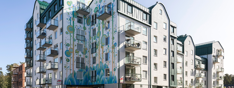 Rosendalsfältet. Foto: Byggvesta