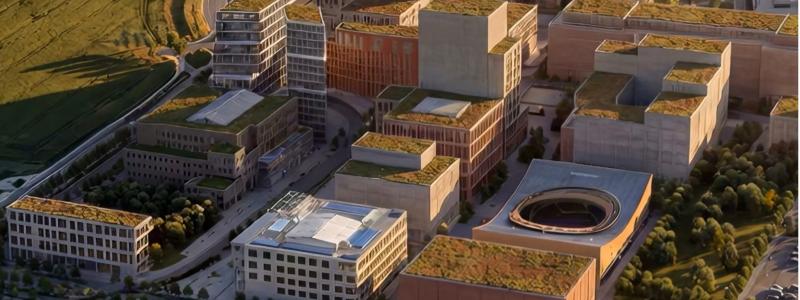 Science village. Pressbild: Vectura