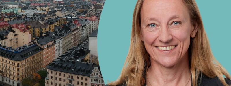 Karin Witalis ansvarar för SEPREF:s konsensusprognos. Den har genomförts hela 60 gånger, vilket ger unika möjligheter till historiska jämförelser. Foto: Pressbild