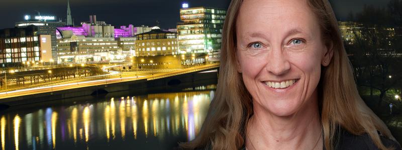 Karin Witalis är ansvarig för SEPREF:s konsensusprognos. Kollage, foto: Colliers, Tony James Andersson/Pexels