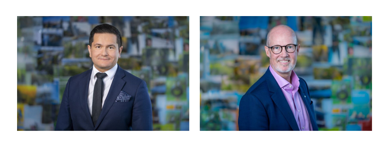 Victor Kilén, Stadsdirektör och Mats Gerdau, Kommunstyrelsens ordförande (M). Foto: Liza Simonsson