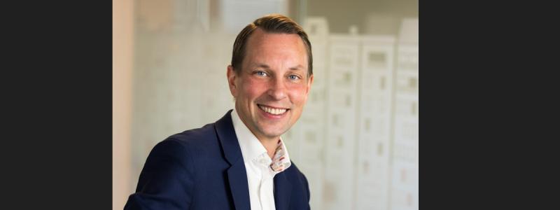 Christian Bengtzelius, föreningschef på Riksbyggen. Foto: Riksbyggen