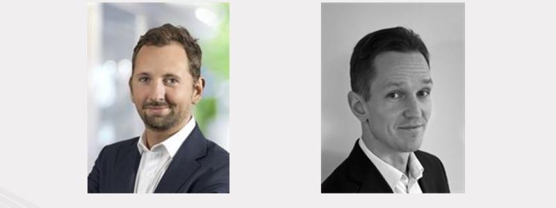 Mattis Falkentoft och Peter Boman. Foto: Heimstaden