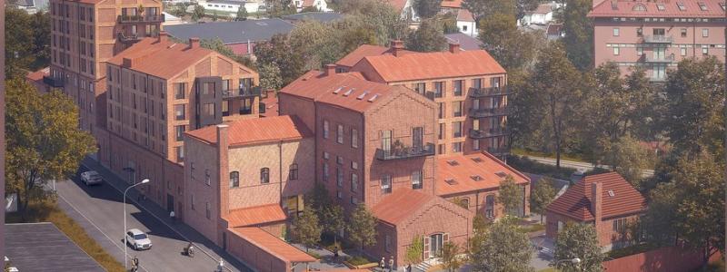Första delen av Spritfabriken är färdig och det är dags för Eslövs Bostads AB att flytta till det nya kontoret.