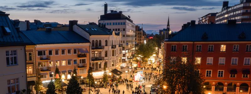 Södertälje är redo för nästa utmaning - Årets Stadskärna 2024. Foto: Christian Cicek, GRW Media