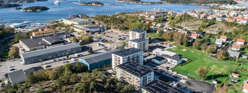 Foto: Fortinova, Strömstad Linden 12 & 13, Häggen 2 och Rönnen 9