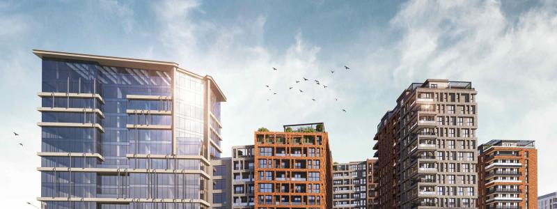 Stellar Residence i Tasjkent omfattar sju byggnader med bostäder, kontor och kommersiella lokaler. Foto: ONIRO Group