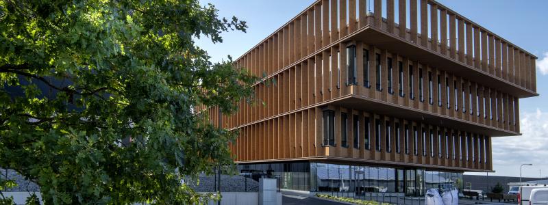 Viared Center är ritat av arkitekten Gert Wingårdh. Foto: RO-Gruppen