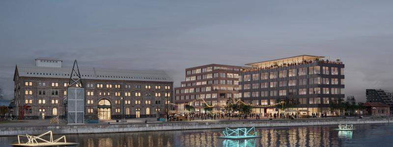 Inre Hamnen, Norrköping. Pressbild: Mannersons