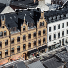 Fastighet på Lilla Fiskaregatan i Lund. Pressbild: Paulssons Fastigheter
