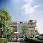 Br Livsglädjen innergård. Pressbild: Riksbyggen