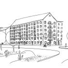 Handskiss torget, Linköpings kommun. Pressbild. Enkla Hem