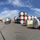 Sundsvall Logistikpark är ett samarbete mellan Sundsvalls kommun, Trafikverket och SCA och omfattar kombiterminal, containerhamn, järnvägsanslutningar och logistikytor. Anläggningen har varit i drift sedan 2024. Foto: Sundsvalls kommun