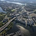 Flygbild Västra Kungsholmen 4. Foto: FabegeBaraBild