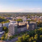 Bostadskvarter stå klart i östra Roslags-Näsby. Pressbild: Hanssons Hus