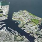 Lynetteholm är ett mycket långsiktigt projekt där flera beslut ännu inte är slutligt fastställda, särskilt kring trafiklösningar och finansiering. Tidsplaner kan därför förändras beroende på politiska beslut och tillståndsprocesser. Illustration: Lynetteholm-projektet