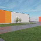 DS Smith tillbyggnad. Pressbild: Nivika Fastigheter AB