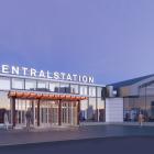 Ny entré, Övre hallen, Stockholms Centralstation. Vy mot ny entré.  Bild: AIX Arkitekter.