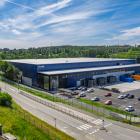 Den 14 300 kvadratmeter stora anläggningen Panattoni Park Landvetter. Foto: Panattoni