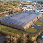 Panattonis nya logistikpark i Mölnlycke. Bild: Panattoni