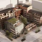 Skogsbrynet, Rosendal. Klimatpositiva bostäder. Arkitekterna Krook & Tjäder.