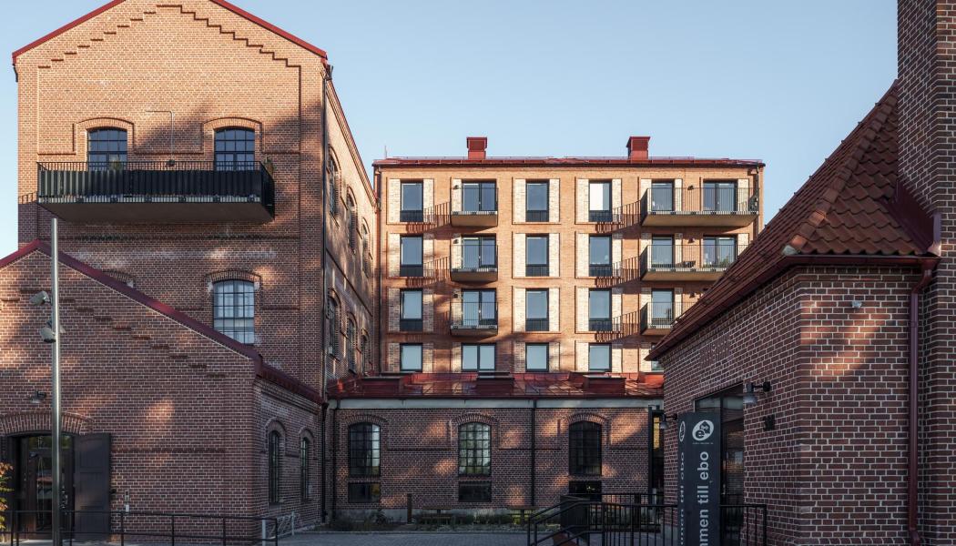 Spritfabriken i Eslöv. Pressbild: LINK Arkitektur