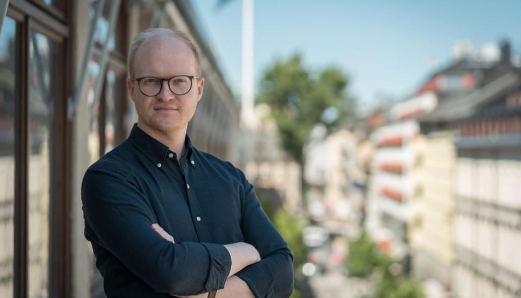 Hyresgästföreningens energi- och hållbarhetsexpert Joachim Höggren. Foto Filippa Ländin