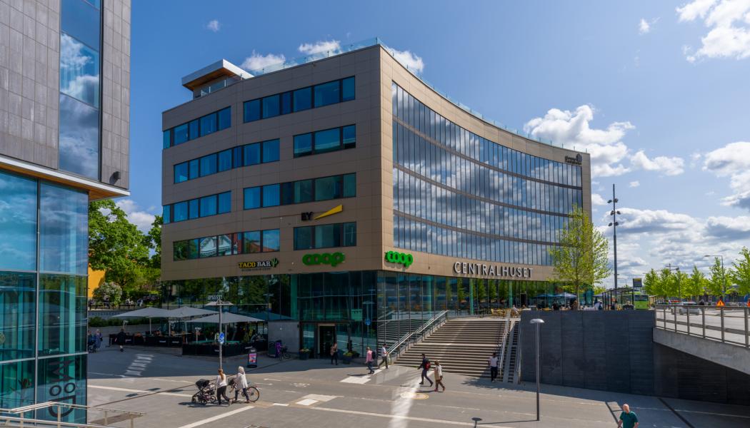  Centralhuset Uppsala. Pressbild: Bonnier Fastigheter