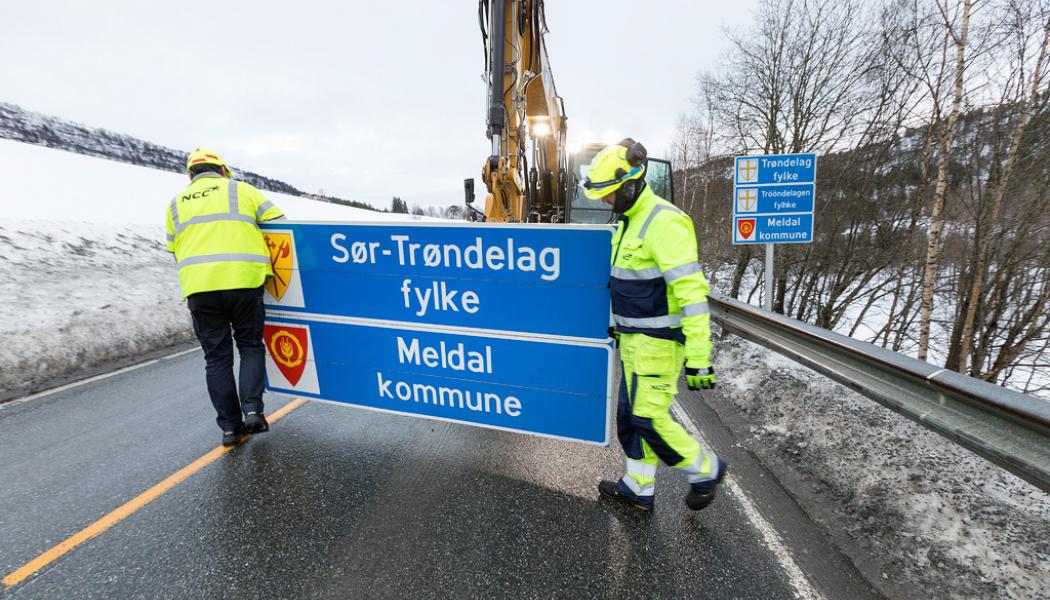 Gorm Kallestad/NTB/TT: NCC har släppt delårssiffror. Arkivbild på NCC-uppdrag i Norge.