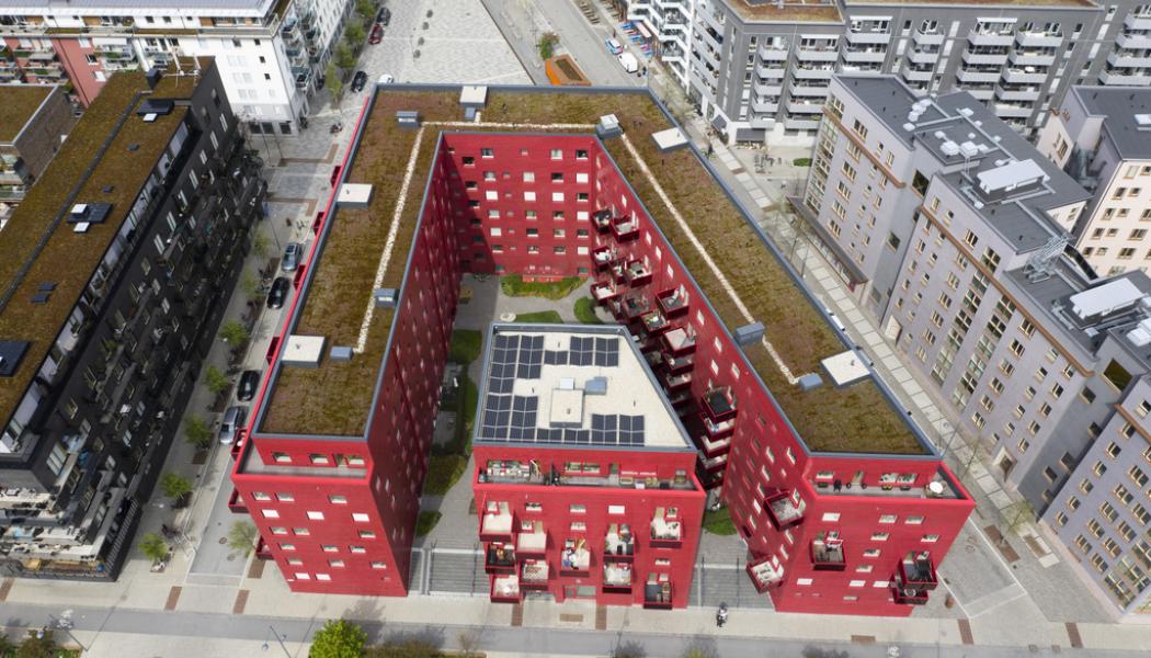 Fredrik Sandberg/TT: Prisutvecklingen på bostadsrättspriser skiljer sig rejält på kommunnivå. Arkivbild.