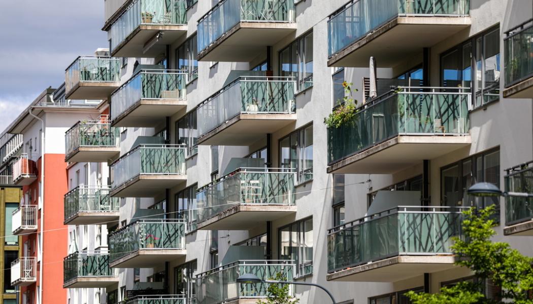 Ali Lorestani / TT: Flerbostadshus i Stockholm. Arkivbild.