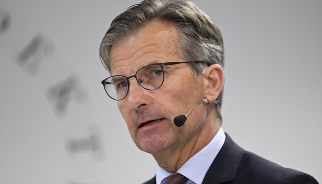 Henrik Montgomery/TT: Finansinspektionens generaldirektör Erik Thedéen. Arkivbild.