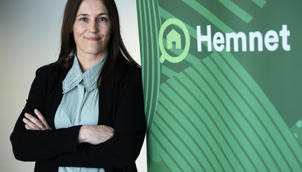 Fredrik Sandberg/TT: Cecilia Beck-Friis, vd för Hemnet. Arkivbild.