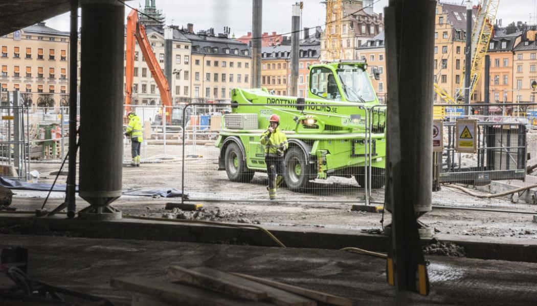 Gustaf MŒnsson/SvD/TT: Skatteverket hittade många fel vi kontroll av Stockholmsbyggen. Arkivbild.