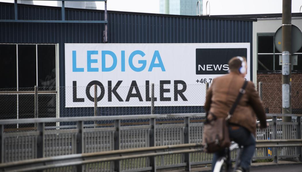 Fredrik Sandberg/TT: Färre och färre vill hyra butikslokaler i Sverige. Arkivbild.